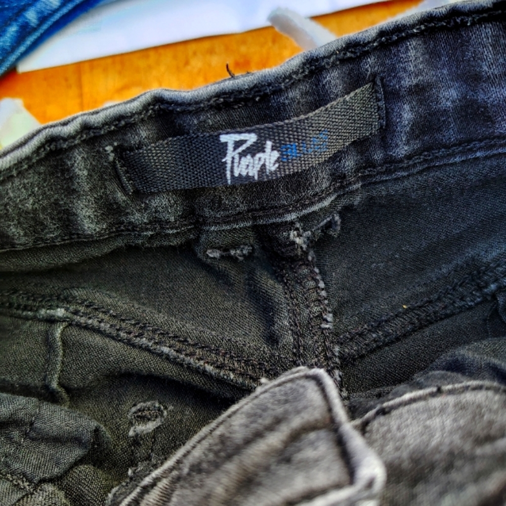 Purple Jeans size 5 work like 3 times